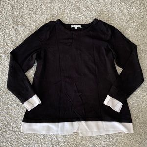 Women’s Cleo Petites Long Sleeve thin sweater (medium)